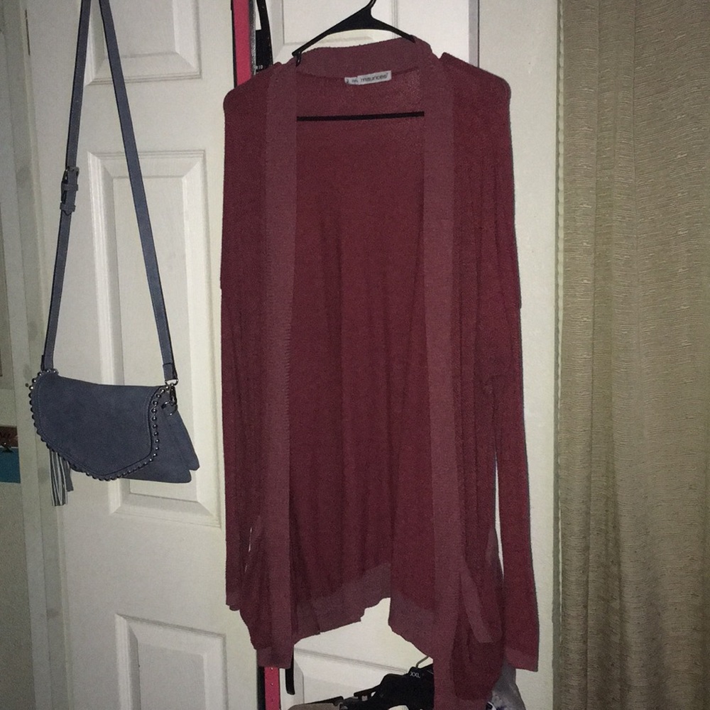 Red cardigan maurices